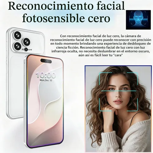 Vista 8 de Mini teléfono desbloqueado HD de 5.3 pulgadas, 4+128 GB, teléfono desbloqueado 5G, teléfono inteligente Android 14, batería de 5000 mAh, SIM Azul