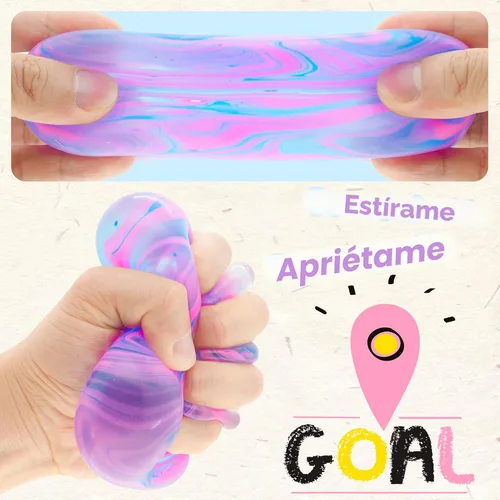 Vista 4 de Cubo antiestrés para niños y adultos, juguetes blandos rellenos de gel para aliviar el estrés de los niños - Pelotas de alta densidad para calmar