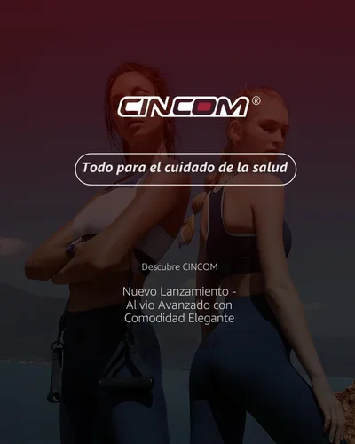 Vista 9 de CINCOM - Masajeador de piernas con calor y compresión de aire, masajeador de pantorrillas inalámbrico para circulación y alivio del dolor