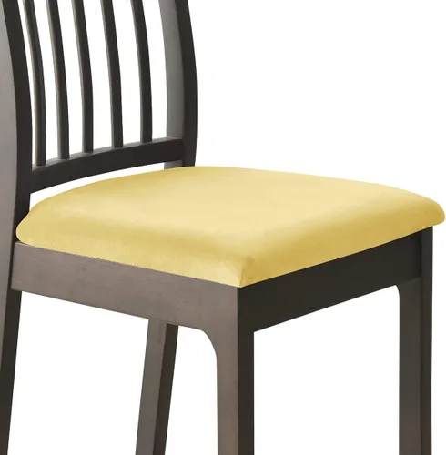Vista 17 de Fundas de asiento de terciopelo para silla, fundas de asiento suaves y elásticas para comedor y cocina, protector de asiento de silla extraíble