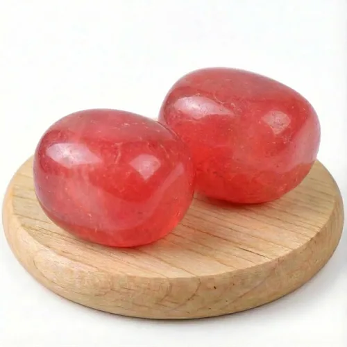 Vista 39 de Piedras de cristal de amatista pulidas - 1 pieza de 1.2" Piedra de preocupación para ansiedad, piedra de palma de bolsillo super grande, piedras