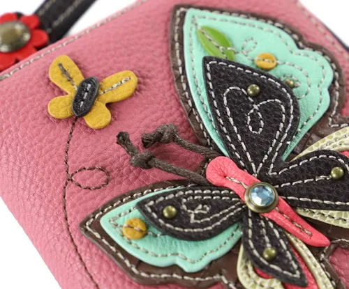 Vista 4 de Chala - Bolsa con cremallera, Rosa, talla única
