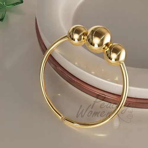 Vista 10 de Anillos de tabique rellenos de oro de 14 quilates ópalos