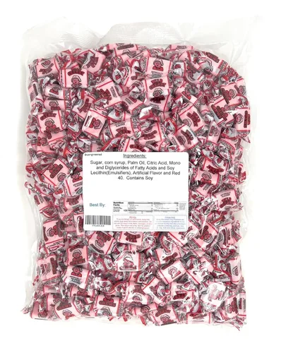 Vista 2 de Masticables de frutas con sabor a cereza, 2 libras a granel
