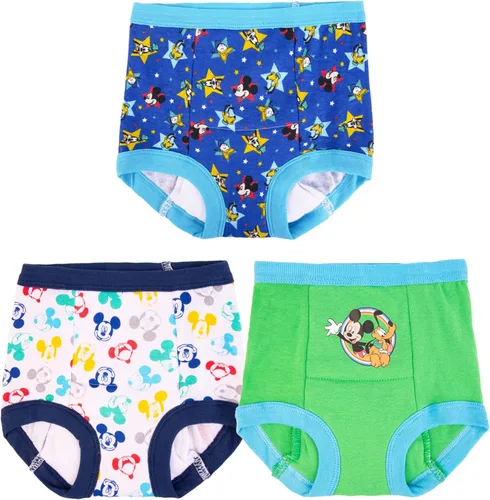 Vista 2 de Disney boys Mickey Mouse Potty Training Pants and Starter Kit With Stickers & Tracking Chart