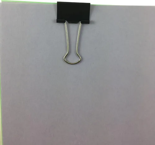 Vista 2 de Clipco ganchitos negros pequeños para fólders, 1 pulgada (144 unidades)