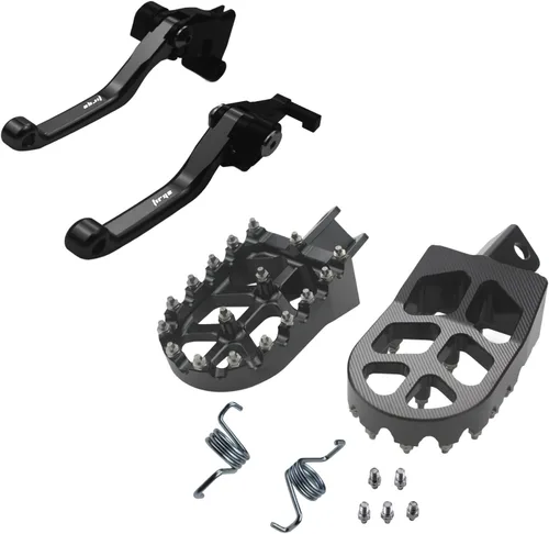 Vista 13 de Motrcycle Estriberas para YZ125 YZ250 YZ65 YZ85 YZ250F YZ426F YZ450F YZ125X YZ250X YZ450FX WR250F WR400F WR426F Dirt Bike