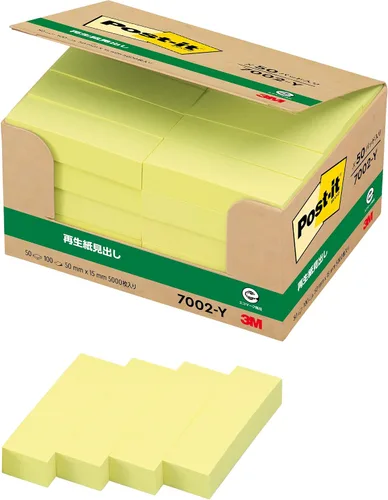 Vista 12 de Post-it Heading 50 x 15 mm 100 hojas x10 Pcs Mixed Color Especial Pack 700rp-bk