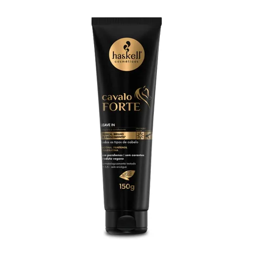 Vista 5 de Haskell Kit Cavalo Forte Champú + Acondicionador + Máscara + Sin enjuague + Suero