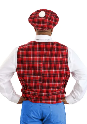 Vista 2 de Disfraz de McDowells para Hombre Talla Grande de Coming to America Multicolor
