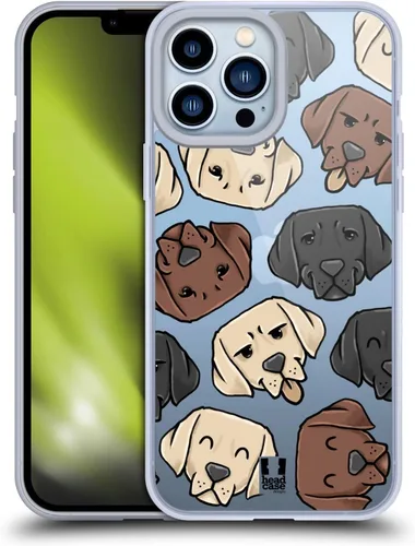 Vista 8 de Head Case Designs Bullmastiff - Funda de gel suave con patrón de cabeza de perro [protección de grado militar] compatible con Apple iPhone 13 Pro Max