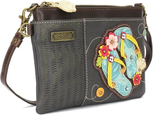 Vista 3 de CHALA LaserCut Mini CrossbodyBolso con correa convertible elegante, compacto y versátil Convertible Strap, Stylish, Compact, Versatile