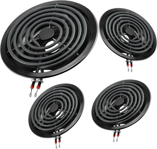 Vista 9 de Bandejas de goteo Silver Burner 316048414 (6 pulgadas) 316048413 (8 pulgadas) quemadores de estufa eléctrica MP15YA (6 pulgadas) MP21YA (8 pulgadas)