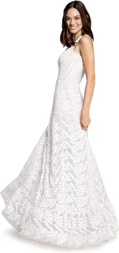 Vista 2 de Dress the Population Womens Anabel Sweetheart Bustier Maxi Dress