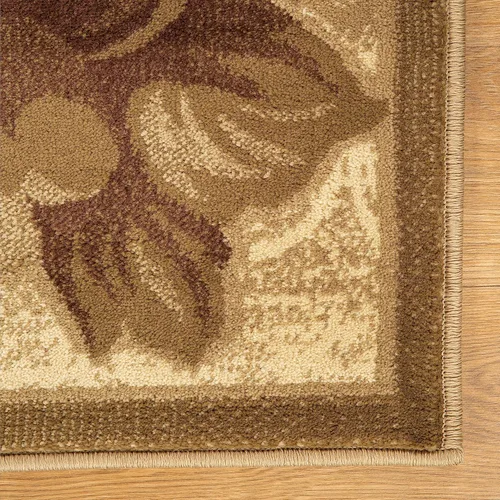 Vista 4 de Superior Alfombra de área interior con respaldo de yute, decoración moderna del piso para el hogar, pasillo, sala de estar, cubierta de suelo