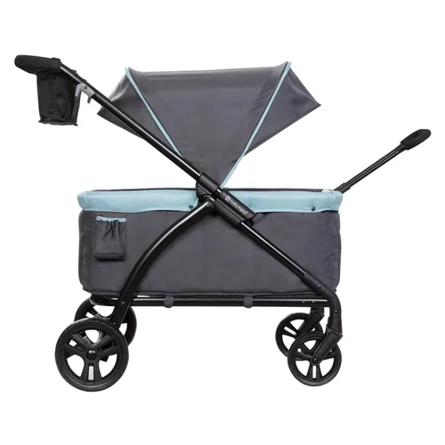 Vista 4 de Baby Trend Cochecito Vagón Expedition/Tour LTE 2 en 1, Azul Desierto