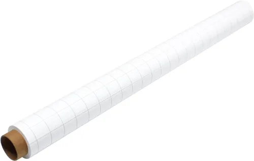 Vista 8 de Paquete de 15 hojas estáticas de borrado en seco, papel tapiz de pizarra blanca de 31.5 x 24 pulgadas, adhesivo de borrado en seco para pared