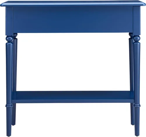 Vista 6 de Leick Home Mesa consola Costal, 30 pulgadas, azul marino