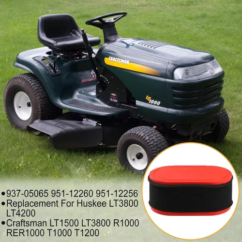 Vista 5 de Chikia Paquete de 2 filtros de aire de repuesto 951-12260 para MTD Craftsman 937-05065 Huskee LT3800 LT4200 LT1500 R1000 RER1000 T1000 T1200