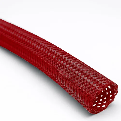 Vista 3 de Electriduct Funda Trenzada Envolvente de Cierre Automático con Gancho de 1/8", Manga Ignífuga de Malla Flexible, Protector de Cables, Organizador