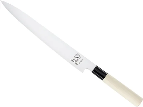Vista 16 de Mercer Culinary, colección asiática. Cuchillo rebanador., NSF Handle