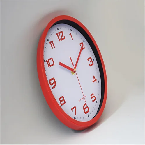 Vista 4 de Large Wall Clock, 10 Inch Silent Non-Ticking Quartz Battery Operated Black Wall Clock,Classic Round Living Room Clocks Wall for Kitchen Office Home