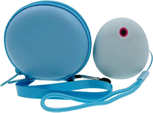 Vista 5 de Xcivi Estuche rígido y cubierta de silicona para Tamagotchi Pix Virtual Interactive Pet Game Machine (azul)
