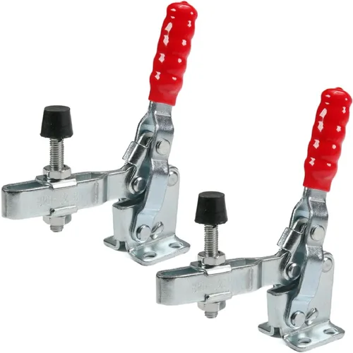 Vista 20 de Utoolmart Herramienta de mano abrazadera de palanca vertical GH-101-B Abrazadera de liberación rápida 220.5 lbs Capacidad de retención 1 PC