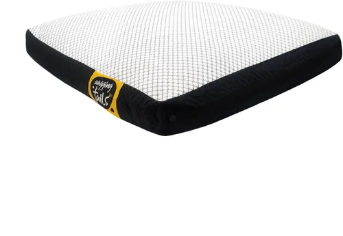 Vista 9 de Wagging Tails Cama para perros con funda extraíble impermeable lavable Sofá de microfibra y espuma viscoelástica triturada Saco de dormir
