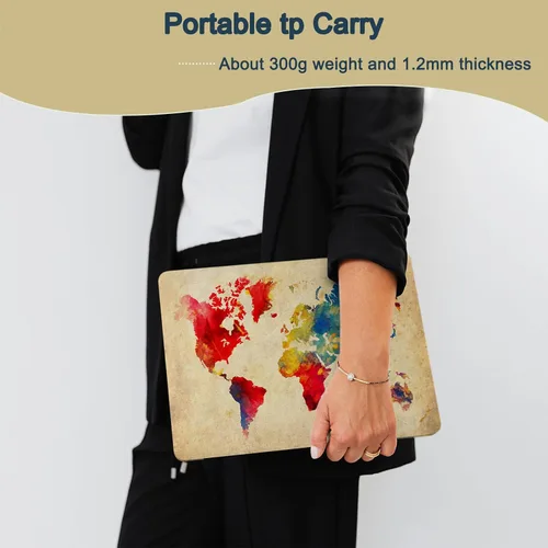 Vista 69 de Funda compatible con MacBook Air de 11 pulgadas 2015-2010 A1465 A1370, diseño impreso de plástico para laptop, carcasa protectora Air de 11.6