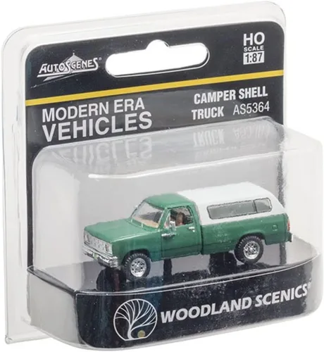 Vista 3 de Woodland Scenics AS5364 HO Camper Shell Truck