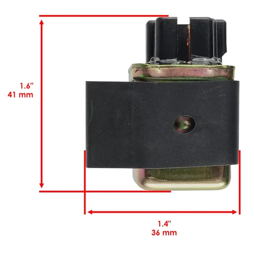 Vista 2 de Caltric Interruptor solenoide de relé de arranque compatible con Polaris Scrambler 50 2001 2002 2003