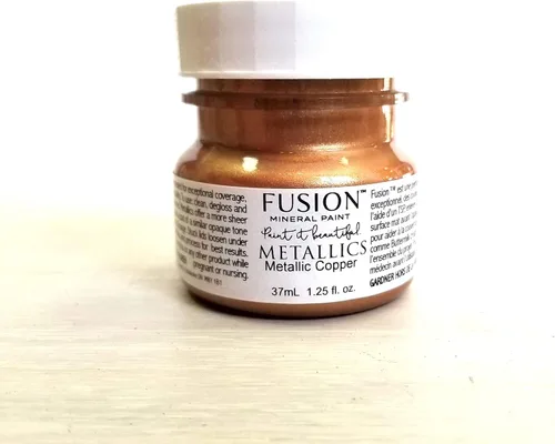 Vista 3 de Fusion Mineral Paint Metálicos (1.3 fl oz, Bronce)