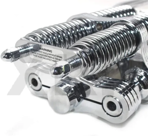Vista 7 de SMT- BOBBER EXTREMO DELANTERO DE MUELLE Cromado Compatible con -4" BAJO STOCK H-D Arqueado [B07M8P8169]