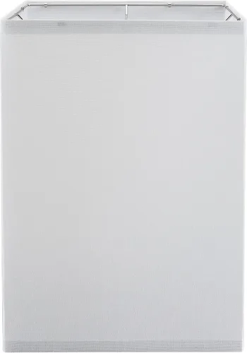Vista 8 de Aspen Creative 38701, Pantalla de Lámpara Araña Cuadrada Plegable de Diseño Contemporáneo, (10"+10") Superior x (10"+10") Inferior x 14-1/4" de Avena