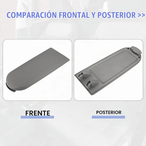 Vista 7 de X AUTOHAUX - Funda para reposabrazos de consola central para VW Jetta Golf Passat, color gris