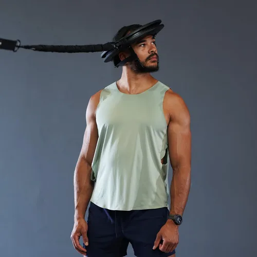 Vista 12 de Iron Neck Resistance Band, Durable Exercise Band with Steel Carabiners for Neck Training, Strength Workouts, Stretching, and Rehab
