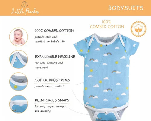 Vista 3 de Newborn Layette Gift Set for Baby Boys or Girls - 25 Piece Newborn Clothes & Accessories Set