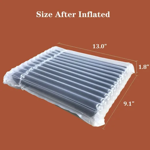 Vista 3 de Paquete de 50 bolsas protectoras inflables para laptop con bomba manual. Apto para portátiles de 14 pulgadas, protección contra caídas de 360