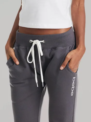 Vista 4 de bebe Pantalones deportivos para mujer, pantalones de felpa francesa con bajos fruncidos, pantalones de pijama con logotipo, para mujer