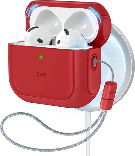 Vista 27 de ESR Funda para AirPods Pro 3, compatible con AirPods Pro de 3ª generación (2025), compatible con MagSafe, cubierta de protección completa contra