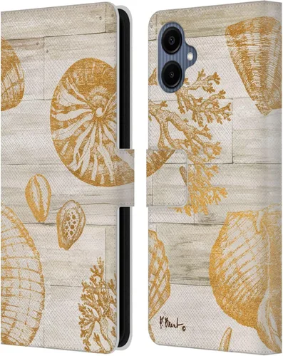 Vista 11 de Head Case Designs Officially Licensed Paul Brent Agate Mermaid Coastal Leather Wallet Case Compatible with Samsung Galaxy A06 4G / 5G