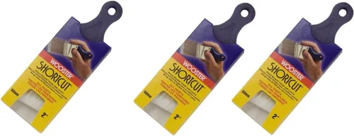 Vista 25 de Wooster Brush Q3211-2 - Pincel de ángulo de acceso directo (2 pulgadas), color blanco