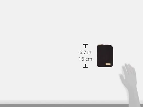 Vista 4 de Travelon Cartera con Cremallera para Pasaporte con Bloqueo RFID Cartera para Pasaporte, Negro
