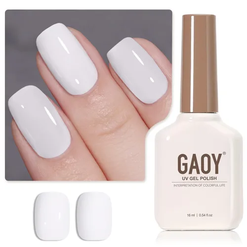 Vista 50 de GAOY - Esmalte de uñas de gel marrón, 16ml de esmalte de gel para quitar por remojo, curado con luz UV para arte de uñas, manicura DIY en casa, 2088