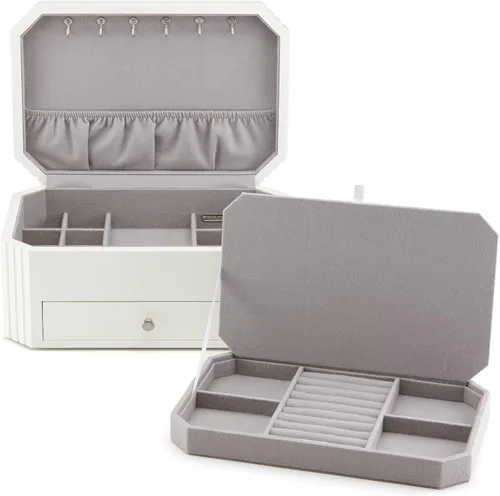 Vista 2 de Reed and Barton - Joyero Lea blanco, 8.90 libras