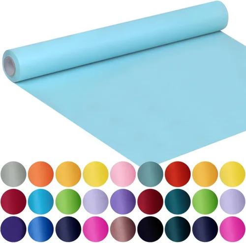 Vista 42 de SMART&CASUAL Papel de regalo negro de 17.8 x 760 pulgadas (63 pies) de papel kraft para regalo, tablón de anuncios, ramos, flores, niños, embalaje