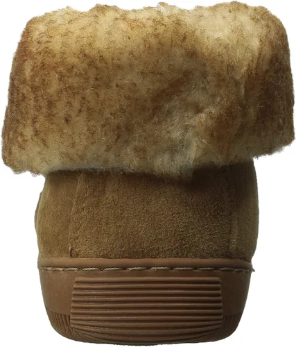 Vista 3 de Lamo Botines para hombre, gamuza, castaño