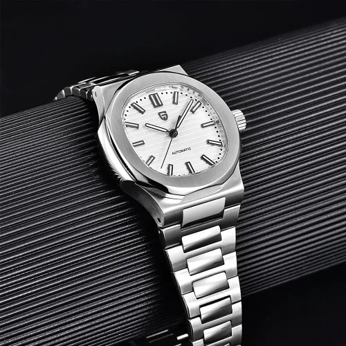Vista 3 de RollsTimi Pagani Design 2024 Automatic Men's Watch Stainless Steel Sapphire Crystal 40mm PP Men's Watch ST16 Automatic Men's Chronograph 1728