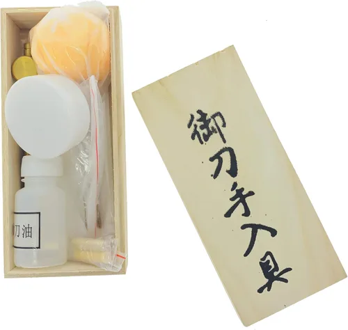 Vista 5 de PS Kit de limpieza de mantenimiento de espada katana samurái japonesa